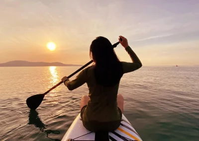 Paddleboarding in South Devon
