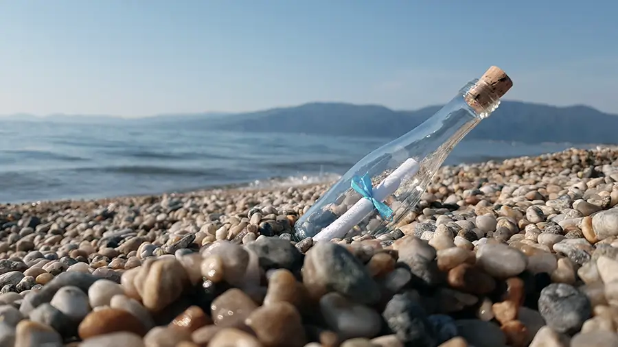 Message in a bottle